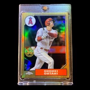 🔥⚾2022 Topps Chrome Shohei Ohtani Refractor insert card⚾🔥